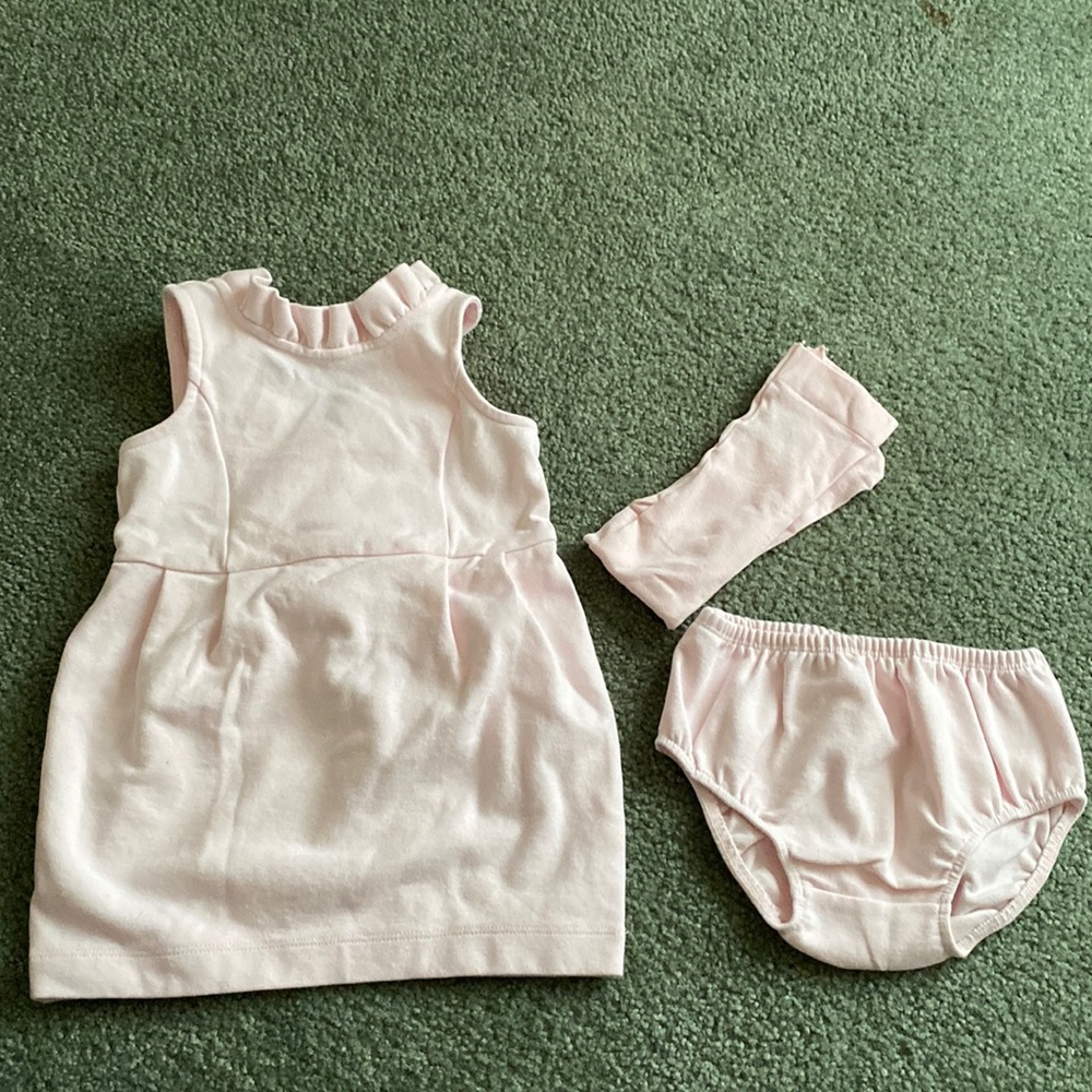 Light Pink Janie and Jack baby girl dress